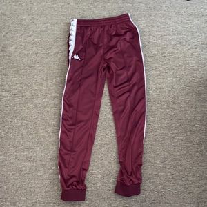 Kappa Maroon Sweatpants M